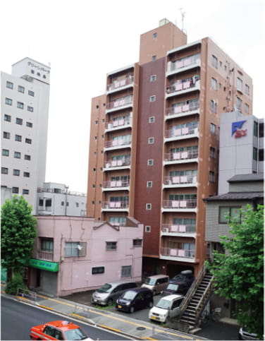 建替え前のマンション外観